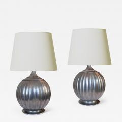  GAB Guldsmedsaktiebolaget Pair of Table Lamps by GAB - 4463783