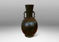  GAB Guldsmedsaktiebolaget Vase in Bronze by Just Andersen - 4076688