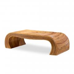  GABRIELLA CFRESPI Gabriella Crespi Style Mid Century Pencil Reed Rattan Coffee Table - 4534024