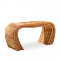  GABRIELLA CFRESPI Gabriella Crespi Style Mid Century Pencil Reed Rattan Console Table - 4534042