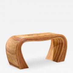  GABRIELLA CFRESPI Gabriella Crespi Style Mid Century Pencil Reed Rattan Console Table - 4534043