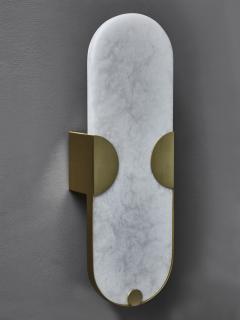  GALERIE GLUSTIN PARIS Pair of alabaster sconces by Galerie Glustin - 2914518