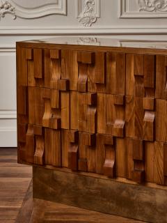  GALERIE GLUSTIN PARIS Wooden sideboard by Studio Glustin - 3039551