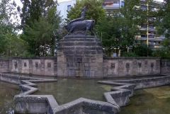  GEORG WRBA BRONZE SCULPTURE EUROPA AND THE BULL BY GEORG WRBA - 3476693