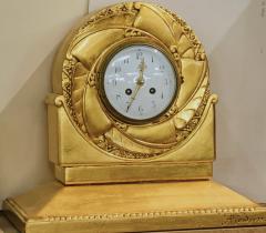  GEORGES de BARDYERE Georges de Bardyere gilt sculpted clock - 3031459
