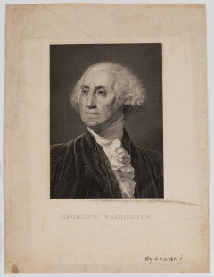  GIUSEPPE LONGHI Georgius Washington Engraving by Giuseppe Longhi 1817 - 3977462