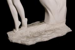  GRZEGORZ MAJKA LTD CHAIN Phase II Hand Crafted White Polished Marble Sculpture - 2012701