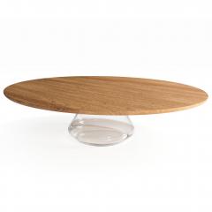  GRZEGORZ MAJKA LTD Clear Eclipse Contemporary Coffee Table - 1576273