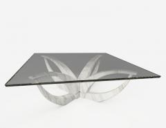  GRZEGORZ MAJKA LTD Diamond Moon Flower Modern Marble Coffee Table by Grzegorz Majka - 1963733