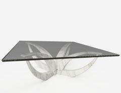  GRZEGORZ MAJKA LTD Diamond Moon Flower Modern Marble Coffee Table by Grzegorz Majka - 1963734