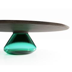  GRZEGORZ MAJKA LTD Emerald Eclipse Contemporary Coffee Table - 1576291