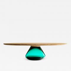  GRZEGORZ MAJKA LTD Emerald Eclipse Contemporary Coffee Table - 1577026