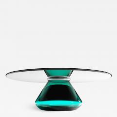  GRZEGORZ MAJKA LTD Emerald Eclipse II Contemporary Coffee Table - 1580243