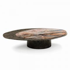  GRZEGORZ MAJKA LTD Epicure XI Center Table ft Michelangelo quartzite and Antique Bronze finish - 2276327