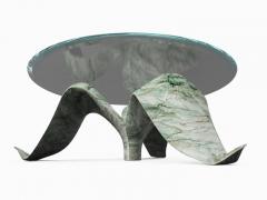  GRZEGORZ MAJKA LTD The Diamond Leaf 21st Century Sculptured Marble Coffee Table by Grzegorz Majka - 1963715