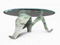  GRZEGORZ MAJKA LTD The Diamond Leaf 21st Century Sculptured Marble Coffee Table by Grzegorz Majka - 1963716