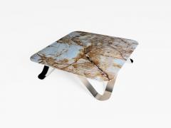  GRZEGORZ MAJKA LTD The Sinusoid Coffee Table feat Stainless Steel Marble by Grzegorz Majka - 1963770