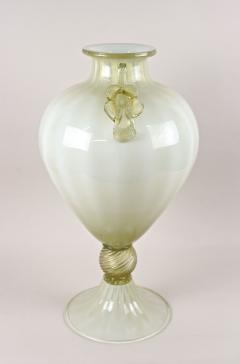  Gabbianelli 21th Century Murano Glass Amphora Vase by Gabbiani Venezia 24K Infused IT 2000 - 4811536