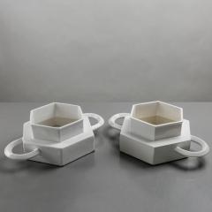  Gabbianelli Pair of Ceramic Centerpieces by Gabbianelli - 4724843