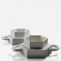  Gabbianelli Pair of Ceramic Centerpieces by Gabbianelli - 4767622