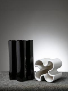  Gabbianelli Pair of Ceramic Vases by Bettonica Gabbianelli - 4724749
