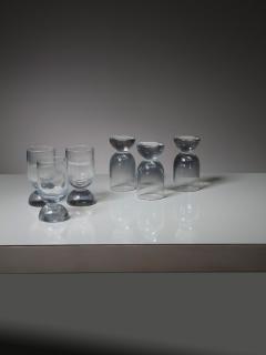  Gabbianelli Set of Six Murano Glasses by Ennio Lucini for Gabbianelli - 4724365