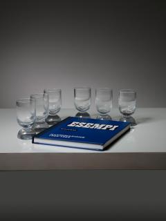  Gabbianelli Set of Six Murano Glasses by Ennio Lucini for Gabbianelli - 4724366