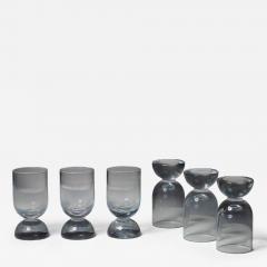  Gabbianelli Set of Six Murano Glasses by Ennio Lucini for Gabbianelli - 4730478