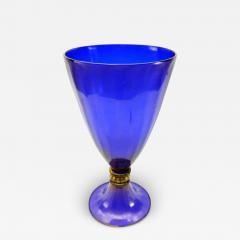  Gabbiani Venezia Murano Glass Gold Infused Vase by Gabbiani Venezia Italy - 3546791