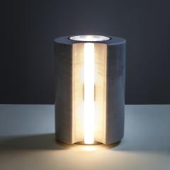  Gabetti Isola Isola Gabetti for Linea GB Carrara Marble Table Lamp - 4598763