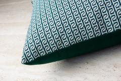  Galerie Reve Mini Circuit 24 Green Pillows Made With Hermes Fabric - 2848948