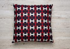  Galerie Reve Pavage Imprime Pillows Made With Hermes Fabric - 2848972