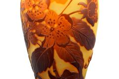  Galle Cameo Galle Cameo Art Glass Vase Signed Galle Circa 1900  - 3429343