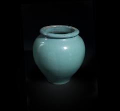  Galloway Terracotta Company Blue Green Glazed Urn by Galloway Terracotta Company - 81955