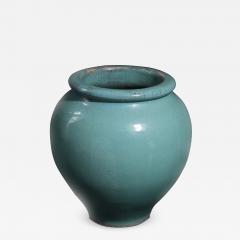  Galloway Terracotta Company Blue Green Glazed Urn by Galloway Terracotta Company - 1329913