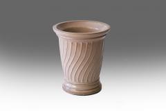  Galloway Terracotta Company Rare Glazed Buff Colored Galloway Pot - 81958