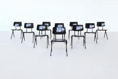 Galvanitas Galvanitas model S17 set of ten stacking chairs The Netherlands 1960 - 4120150
