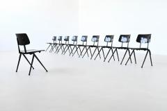  Galvanitas Galvanitas model S17 set of ten stacking chairs The Netherlands 1960 - 4120152