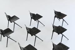  Galvanitas Galvanitas model S17 set of ten stacking chairs The Netherlands 1960 - 4120156
