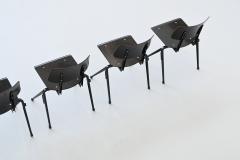  Galvanitas Galvanitas model S17 set of ten stacking chairs The Netherlands 1960 - 4120157