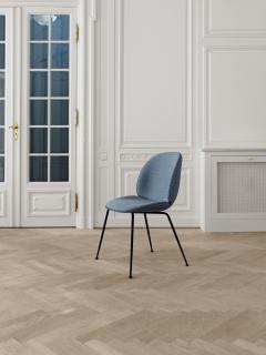  GamFratesi Design Studio GamFratesi Beetle Dining Chair in Blue with Conic Base - 1689068