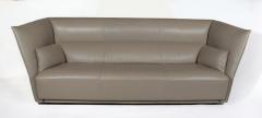  Garcia Cumini Paltrona Frau Almo Modern Leather Sofa Designed by Garcia Cumini - 2381882
