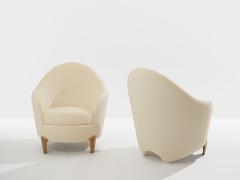  Garouste Bonetti Garouste Bonetti Koala armchairs bronze alpaca velvet 1995 - 4699772