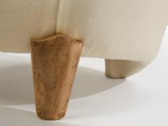  Garouste Bonetti Garouste Bonetti Koala armchairs bronze alpaca velvet 1995 - 4699776