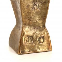  Garouste Bonetti Garouste Bonetti Moon lamp in gilded patinated bronze and frosted glass - 3436357