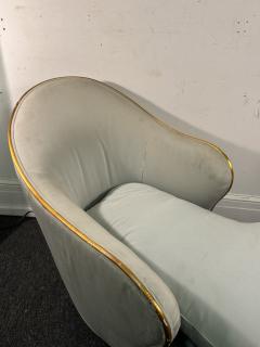  Garouste Bonetti IMPRESSIVE GOLD LEAF DECO REVIVAL CHAISE LOUNGE ATTRIBUTED TO GAROUSTE BONETTI - 4278392