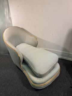  Garouste Bonetti IMPRESSIVE GOLD LEAF DECO REVIVAL CHAISE LOUNGE ATTRIBUTED TO GAROUSTE BONETTI - 4278394