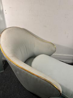  Garouste Bonetti IMPRESSIVE GOLD LEAF DECO REVIVAL CHAISE LOUNGE ATTRIBUTED TO GAROUSTE BONETTI - 4278396