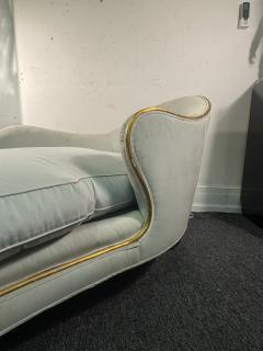  Garouste Bonetti IMPRESSIVE GOLD LEAF DECO REVIVAL CHAISE LOUNGE ATTRIBUTED TO GAROUSTE BONETTI - 4278401