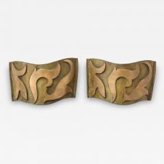  Garouste Bonetti Pair of Bronze Sonate Sconces by Garouste Bonetti - 1155738